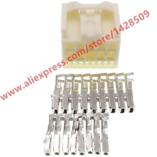 5 Sets 17 Pin Auto Female Connector Automotive Engine connector Plug 6098-3933