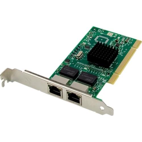 82546 Network Card, Pci Pro 82546Eb 1000/Mt Dual Electrical Port Server Network Card for Switch Add-on Cards