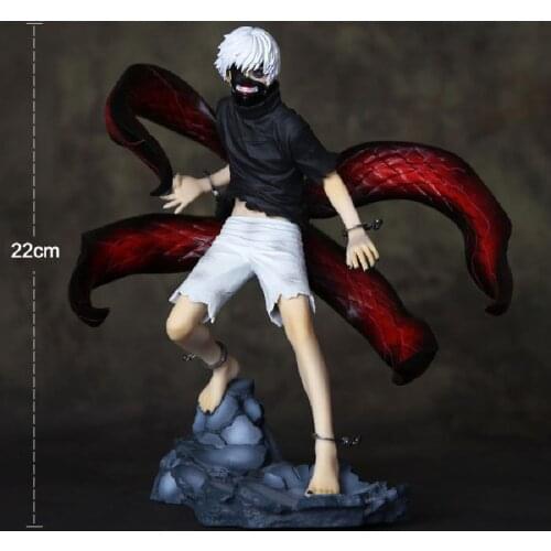 Anime Tokyo Ghoul Figure Kaneki Ken Touka Kirishima Pvc Action Figure Kaneki Ken Awakening Figurine Generation Of Dark Jin Muyan