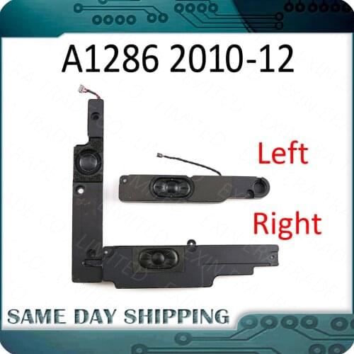 Used 922-9308 Right & Left Speaker Subwoofer for Macbook Pro 15" A1286 Speaker Loudspeaker L + R Side Set 2010 2011 2012 Year