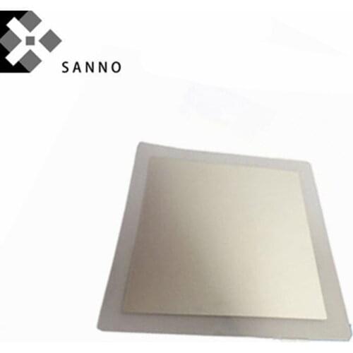Free shipping! 99.999% purity Indium foil indium sheet metal plate high pure In foil for scientific research