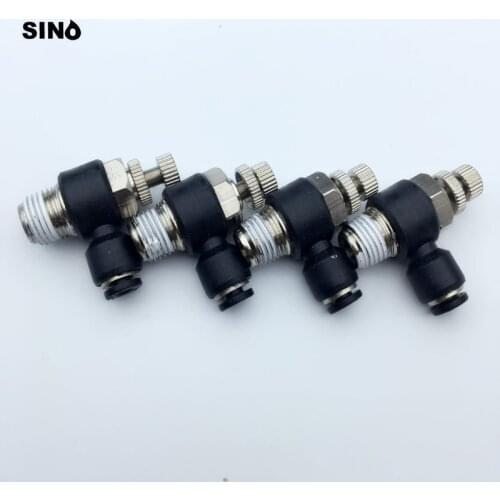 Pneumatic speed flow controller SL04-M5 SL6-01 SL8-02 high quality SL4-01 SL4-02 SL8-01