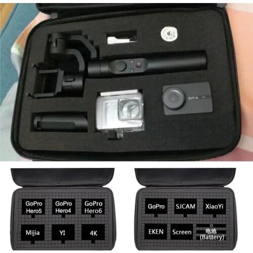 Travel Bag Storage Box Waterproof Case for Gopro Hero 8 7 6 5 4 Session Yi 4K SJCAM Sj4000 EKEN H9 DJI SONY Gimbal DIY Housing