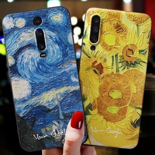 Art Phone Case For Xiomi Xiaomi mi 9t Pro Case Cover For Funda Xiaomi Redmi K20 Pro Case Coque For Xiaomi 9t Pro mi 9 t Pro Case
