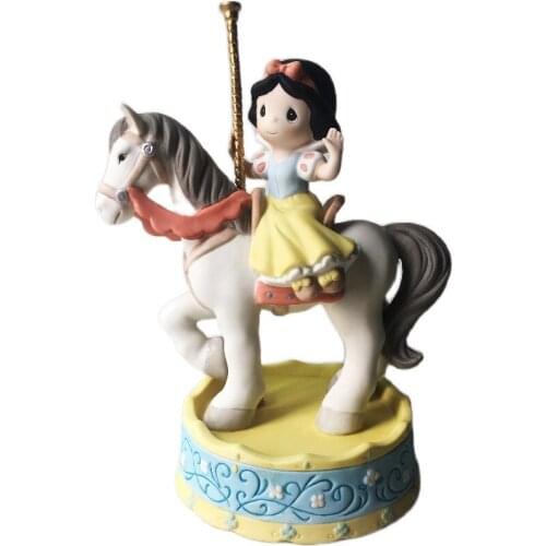 Creative Cartoon Disney Snow White Water Drop Doll Precious Moments Collection Ceramic Ornament Christmas Birthday Gift AG2281