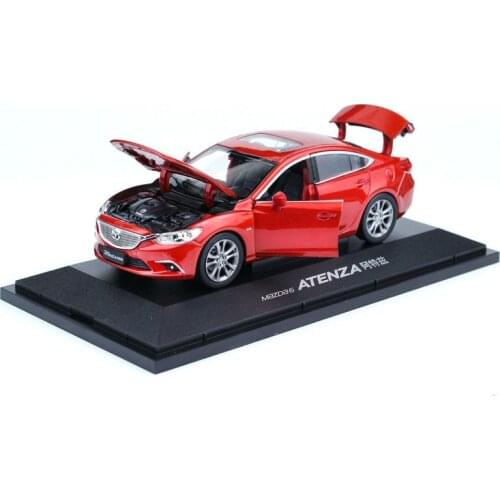 1/32 Alloy Mazda 6 Atenza Collection Model Toy Car Die Cast Door Open Slide Japan Toys Vehicle