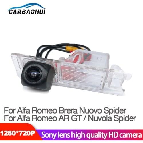 New ! Starlight Night Vision Car Rear View Backup hd Camera For Alfa Romeo Brera Nuovo Spider For Alfa Romeo AR GT Nuvola Spider