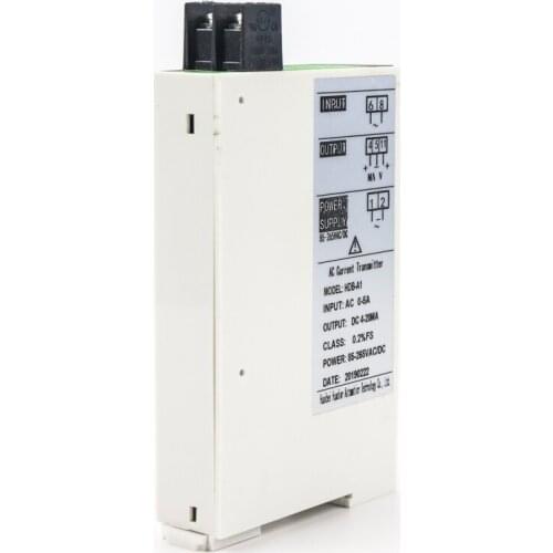 Current transmitter input 0-1A,0-5A,0-10A AC output 1-5V,0-10V,4-20ma Current conversion voltage