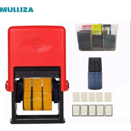 Handheld Portable Date Stamp Printer Quick-Drying Ink Date Printing Coding Machine for Food Plastic Bag Bottle Metal Can Printer