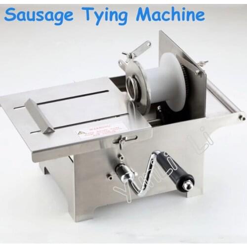 Manual Sausage Tying Machine 32mm Stainless Steel Sausage Tie Line Machine Sausage Binding Thread Machine