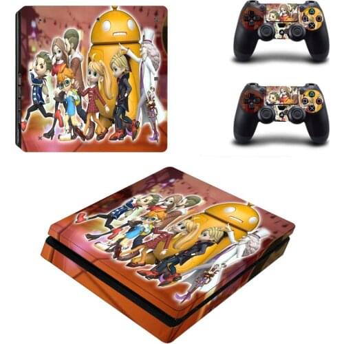 Destiny Connect PS4 Slim Skin Sticker Decal for PlayStation 4 Console and 2 controller PS4 Slim Stickers Vinyl