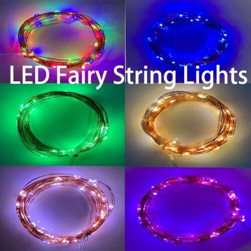 Led String Light 5/10M/20M 50/100/200LED Waterproof USB Remote Control Fairy Light Garland Christmas Holiday Wedding Lamp Decor