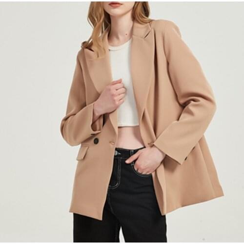 Женские двубортные пиджаки WICCON China At AliExpress