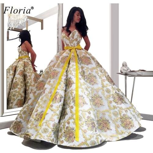 Middle East Celebrity Dresses A-Line Sweetheart Red Carpet Runaway Dresses Women Party Night вечерние платья Long Evening Gowns