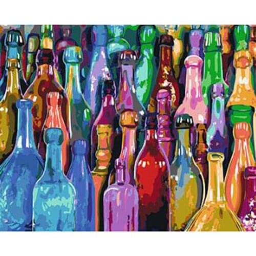 19 Diamond Painting oil bottle Full Square Photo 5D DIY Diamond Embroidery Sale Round Drill Picture of Rhinestones Handmade Gift