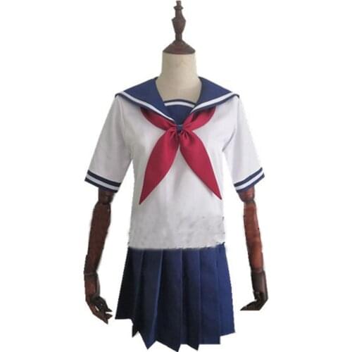 2018 Game Yandere Simulator Cosplay Costume Ayano Aishi Uniforms Yandere-chan JK School Uniform Women Outfit Sailor Suit Custom