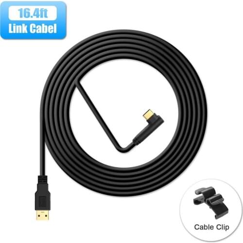 5M Data Line For Oculus Quest/Quest 2 Headset USB 3.0 Type C Data Charging Cable Transfer Type-C To USB-A Cord VR Accessories