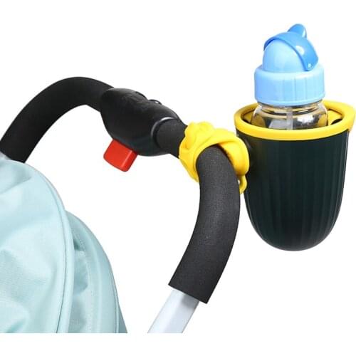 Car Stroller Cup Holder Baby Stroller Accessory for Milk Bottles Rack Bicycle Bike Silicone Bottle Holder Baby Stroller Accessor