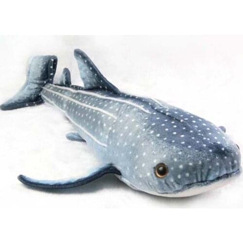 BOLAFYNIA Children Plush Toy simulation Leopard shark pillow Kids Stuffed Toy for Christmas Birthday Gift