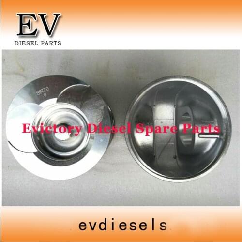 For Doosan Excavator engine repair D1146T D1146 piston piston ring cylinder liner full gasket kit engine bearing