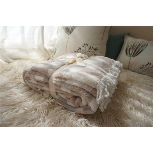 Home Textile Blanket Summer Super Warm Soft Blankets Throw On Sofa/bed/ Travel Bedspreads Sheets Dropshipping