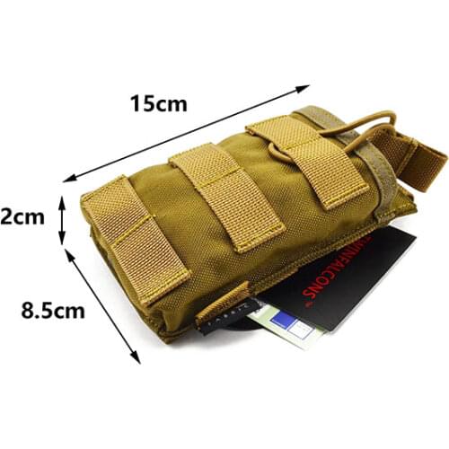 TwinFalcons Tactical MOLLE 7.62 Pouch Single Mag Pouch Ranger Green Hunting Airsoft Tactical TW-M001