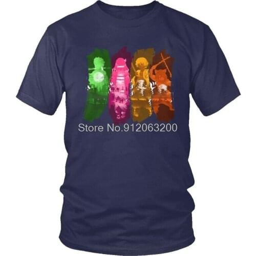 Anime Retro Demon Slayer T Shirts Men Short Sleeve Cotton T-shirts Kimetsu No Yaiba Tees Top Japanese Manga Graphic Tshirts Gift