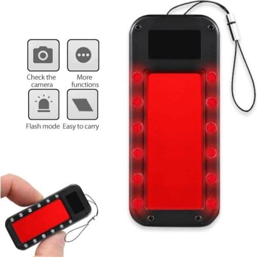 Anti-theft Camera Infrared Detector Travel Equipment Anti-monitoring Anti-theft Vibration Camera Lens Focus Scanning Detection