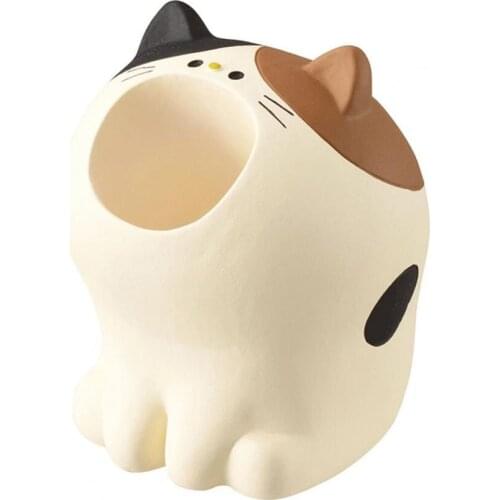 Office Student Stationery Paper Clip Holder Resin Pencil Holder Animal Shape Home Pen Desk Organizer