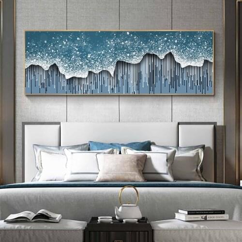 Sea wave Landscape Poster Modern Abstract Canvas Painting Nordic Posters and Prints Wall Art Pictures for Living room Home Decor