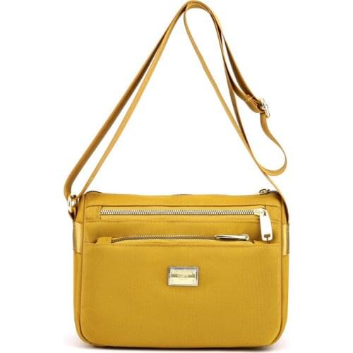 New Korean style Cross bags 2021 womens brand Multi Storey Small Shoulder bag woman 7 Colors women bags Trend Nylon bolsos