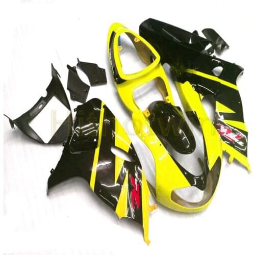 Custom motorcycle Fairings for TL1000R 1998 1999 2000 2001 2002 2003 TL 1000 1998-2003+Botls+black yellow