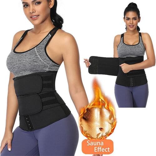 Waist Belt Slimming Waistband Body Shaper For Trainer Neoprene Adjustable
