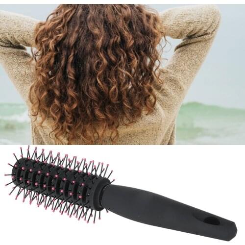 Professional Unisex Anti Static Curly Comb Hair Massage Brush Round Comb Hair Salon Blow Comb Styling Beauty Hairdressing Tools