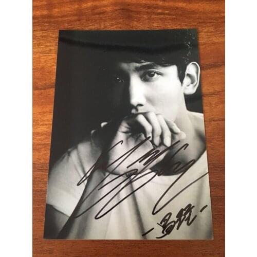 Hand signed TVXQ Shim Changmin Max autographed photo CLOSE TO YOU 5*7 free ship 062018A