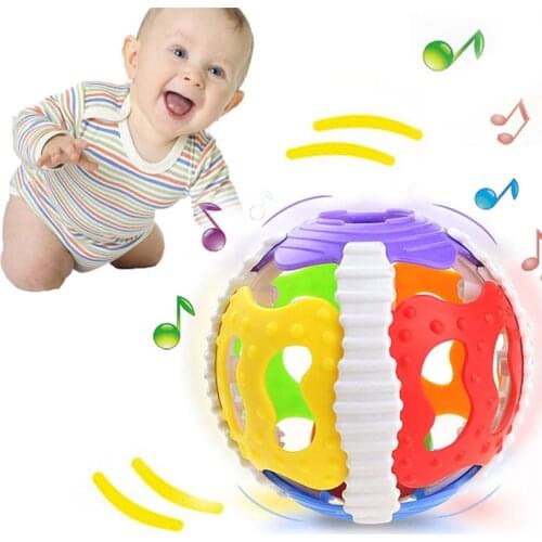 Infant Intelligence Grasping Educational Toys Funny Baby Toys Newborn Little Loud Bell Ball Rattles Mobile Toy