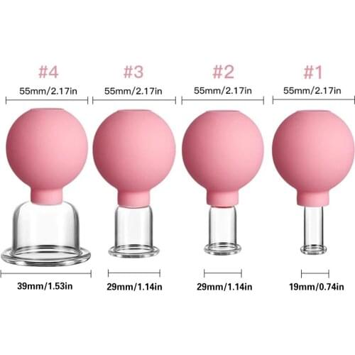 Rubber Health Care Cup Vacuum Cupping Suction Cup Simple And Portable Household Cupping Set Cupping Tool Clear Meridian Detox