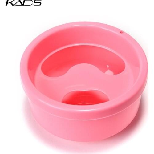 KADS Nail Art Hand Wash Remover Soak Bowl Nail Spa Bath Manicure Round Bowl Tool Cuticle Removal Tray Gel Acrylic Polish Remover