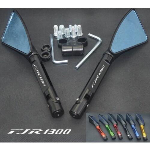 Universal Motorcycle mirror CNC side Rearview For Yamaha FJR 1300 FJR1300