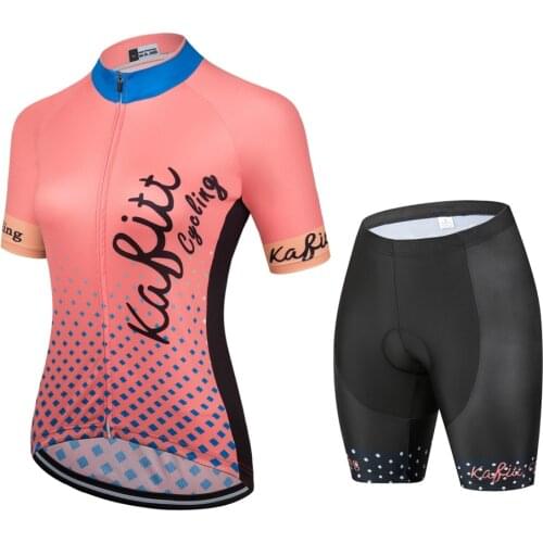 2021 Kafitt Summer Cycling Jersey Woman Top Mountain Bicycle Clothes Anti-UV Clothing Cycling On Sale Bike T-Shirt Free Shipping