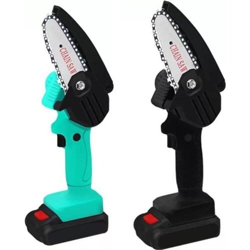 4 Inch 550W Mini Chainsaw Cordless Electric Chain Saws Built-in lithium One-Hand Handheld Electric Pruning Saw garden logging
