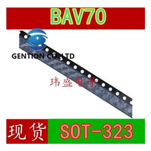 50PCS Triode BAV70 A4W SOT23 3000 only 1 set in stock 100% new and original