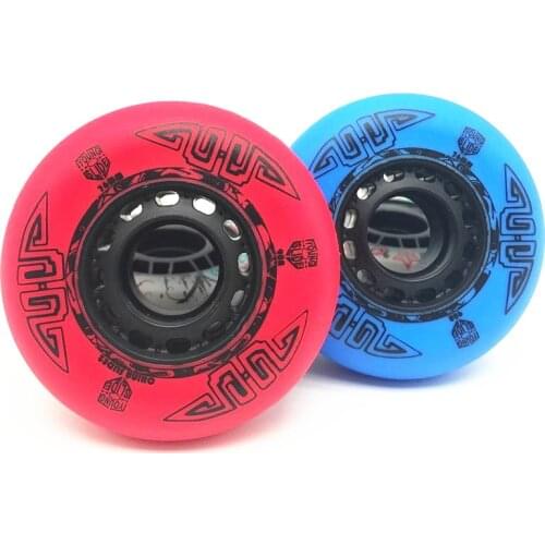 Full 88A Original TianBo Inline Skate Wheel, Durable Skating Wheels for Braking Slide FSK Slalom Street Brushing SEBA Roller