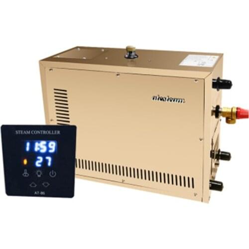 9kw Automatic stainless steel Steam Generator Automatic descaling Sauna Room Steam Bath Machine For Spa Room Digital Controller