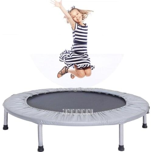 C156 36 Inch Children Lady Lose Weight Leg Slimming Trampoline Home Gym Exercise Folding Bouncing Jumping Bed Fitness Equipment