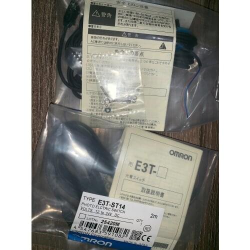 E3T-ST14 OMRON photoelectric sensor 12 TO 24 VDC Original Authentic
