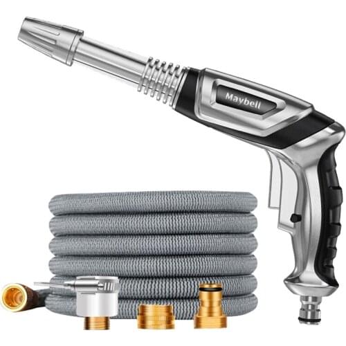 Hot Garden Hose Pipe Expandable Flexible Extensible Water Hose Garden Magic Hose For Car Wash Stretch High Pressure Spray Gun