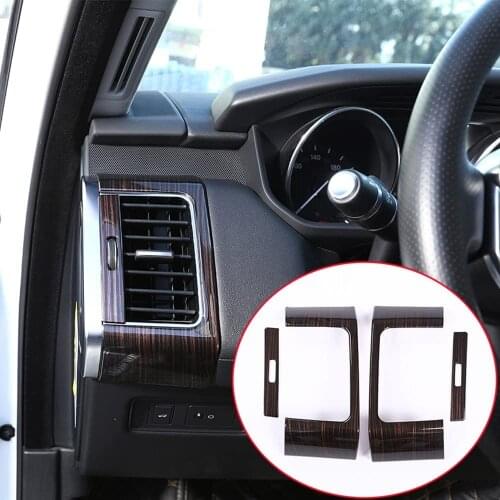 ABS Plastic Side Air Conditioning Outlet Vent Frame Trim Cover Car Accessory For Land Rover Range Rover RR Sport 2014-2017