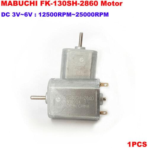 MABUCHI FK-130SH-2860 130 carbon brush DC motor 3V 5V 6V 25000RPM High Speed Motor DIY Toy Car