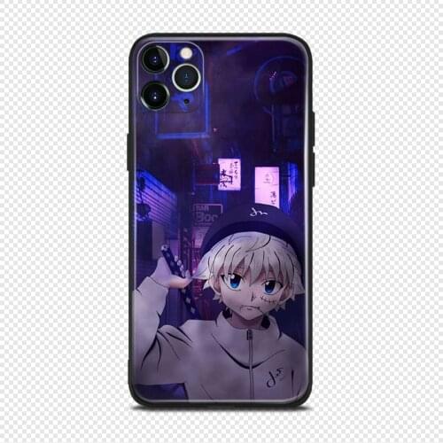 Hunter x hunter Killua Zoldyck anime For iPhone se 6 6s 7 8 plus x xr xs 11 pro max soft silicone phone case cover shell